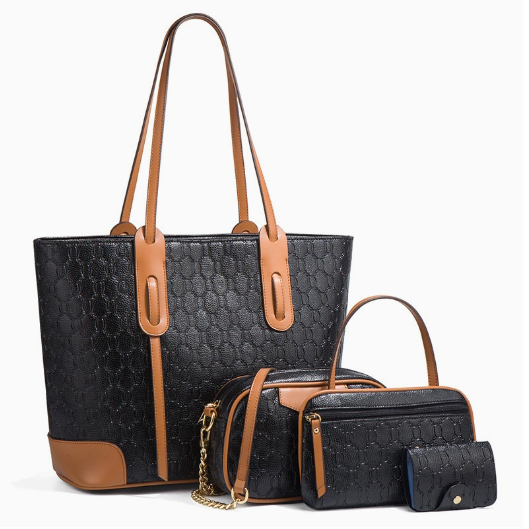 Conjunto de Cuatro Bolsos Madre-Hija (Un Set)