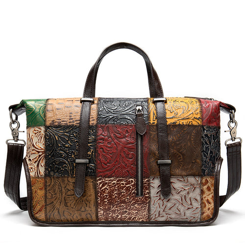 Bolso de Mano para Mujer de Cuero de Vaca
