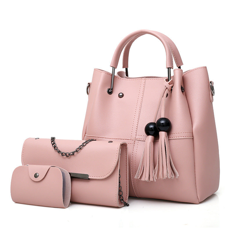 Set de 3 Bolsas con Borlas para Madre e Hija