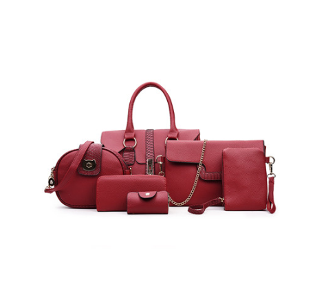 Celeste — Set de seis bolsos bandolera