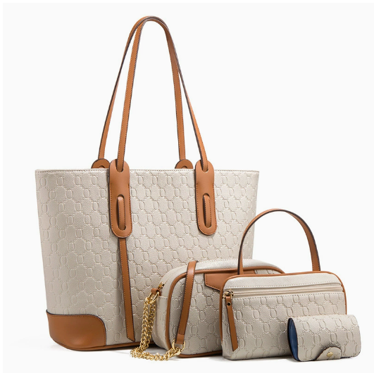 Monroe — Set de tres bolsos madre e hija