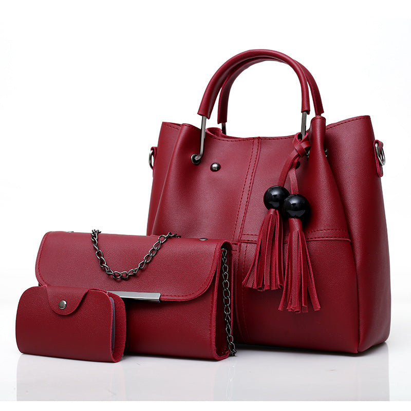 Set de 3 Bolsas con Borlas para Madre e Hija